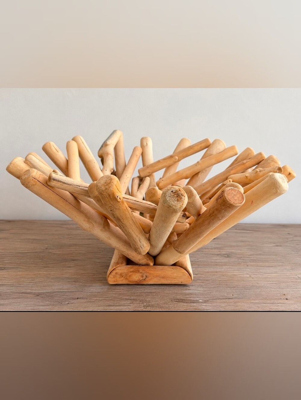 Driftwood Style Centerpiece Bowl